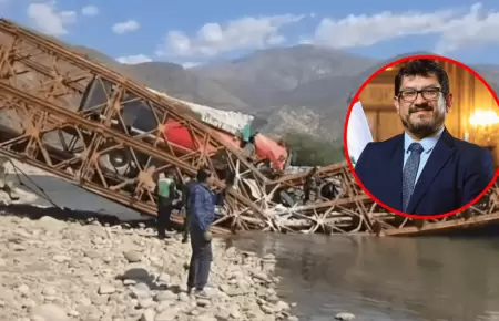 MTC dispone retiro de veh�culos y traslado de puente modular tras puente Pampata
