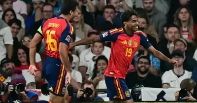 Espa�a se llev� el triunfo en partido contra Inglaterra
