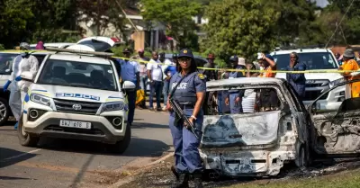 La Polic�a de Sud�frica busca a los responsables de los ataques.