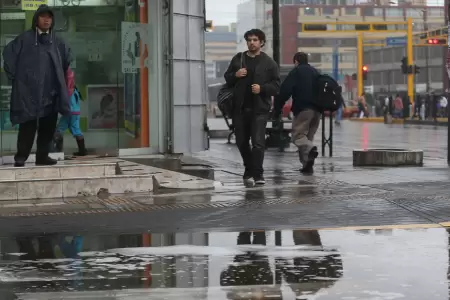 Senamhi alerta llovizna en Lima