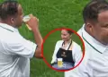 �Cambian agua por cerveza! La ins�lita pausa de hidrataci�n en el partido de leyendas entre Bremen y Real Madrid