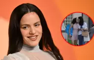 Rosalía y modelo francesa son captadas de la mano y protagonizan beso durante paseo
