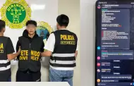 Ate: detienen a joven acusado de extorsionar a comerciante y ofrecer sicariato y armas por Telegram