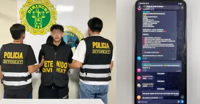 Polic�a detuvo al investigado tras denuncia.