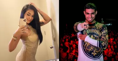 Daniela Darcourt confirma romance con cantante de Zaperoko