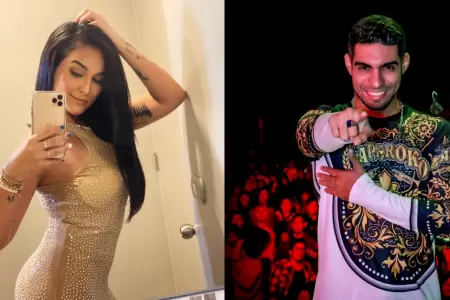 Daniela Darcourt confirma romance con cantante de Zaperoko