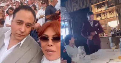 Magaly se reencontr� con el ex de Sheyla Rojas