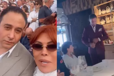 Magaly se reencontr� con el ex de Sheyla Rojas