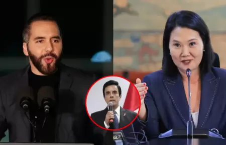 Reuni�n entre Keiko Fujimori y Nayib Bukele ser� el 29 de octubre