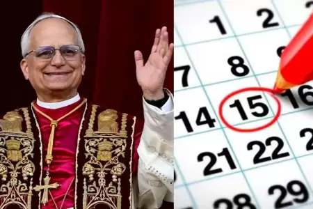 Papa Le�n XIV y d�as no laborables