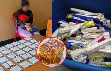 INPE encuentra m�s de 400 cigarrillos ocultos en turrones