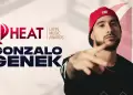 Gonzalo Genek celebra y agradece a sus fan�ticos su nominaci�n a los Premios HEAT como Mejor Artista Regi�n Sur