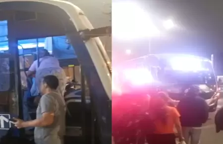 Ataque en plena hora punta