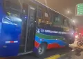 Cercado de Lima: atacan a balazos bus de la empresa Machu Picchu en la Av. Universitaria