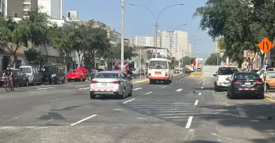 buses vuelven a circular por la avenida Arica