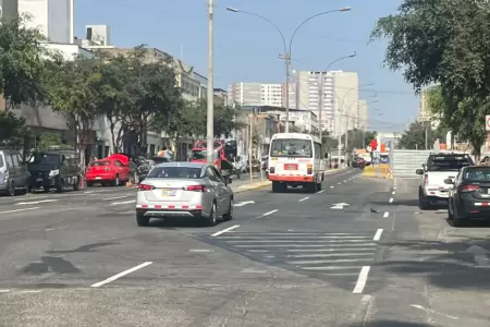 buses vuelven a circular por la avenida Arica