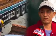 VMT: pesada viga de madera cae sobre escolar de 6 años y lo deja muy grave cuando transitaba con su abuelo