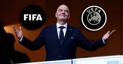 FIFA y UEFA mantienen disputa por Infantino.