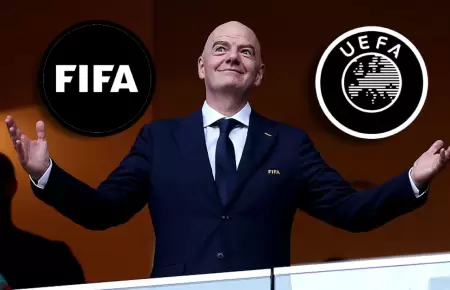 FIFA y UEFA mantienen disputa por Infantino.