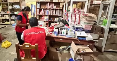 Deficiencias en el almac�n de la Direcci�n Regional de Educaci�n.
