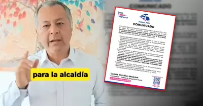 Partido se�al� que Barrantes declar� a a t�tulo personal
