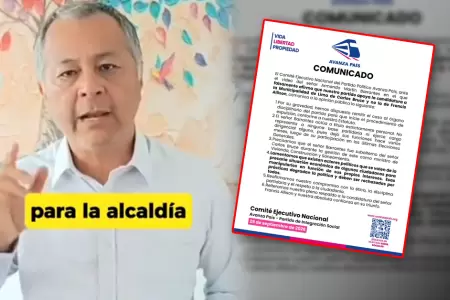 Partido se�al� que Barrantes declar� a a t�tulo personal