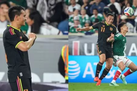 Per� y M�xico empatan 1-1