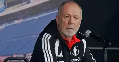 El DT de la bicolor explic� el m�todo de juego de la selecci�n.