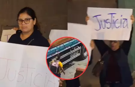 Famiilia y vecinos exigen justicia para ni�o aplastado por viga de madera