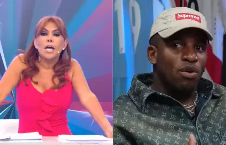 Magaly responde a cuestionamientos de Jefferson Farf�n