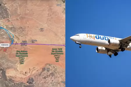 Vuelo de Dubai con destino a Tel Aviv se desv�a por presunta "pelea" entre pilot