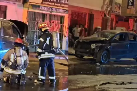 Accidente en Santa Anita deja adulto mayor herido
