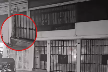 Detonan aparato explosivo en puerta de vivienda en Los Olivos