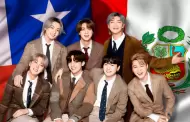 Guerra de armys del Pacífico: fans chilenas acusan a peruanas de copiar homenajes a BTS