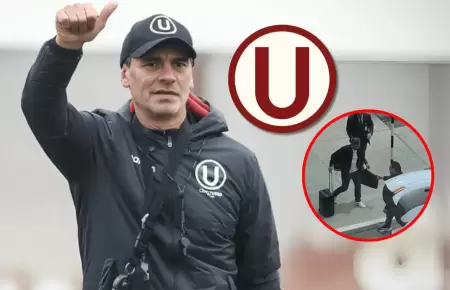 Fabi�n Bustos lleg� a Lima para asumir su segunda etapa como t�cnico de la 'U'