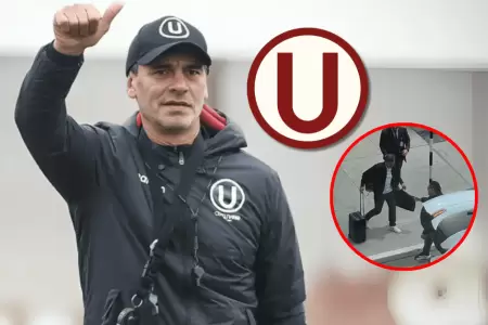 Fabi�n Bustos lleg� a Lima para asumir su segunda etapa como t�cnico de la 'U'