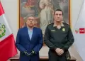 Gobierno eval�a acciones contra la delincuencia en reuni�n entre Luis Galarreta y comandante general de la PNP