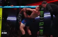 Lucha increíble en la UFC: policía y exconvicto se enfrentan y encuentro termina en 57 segundos