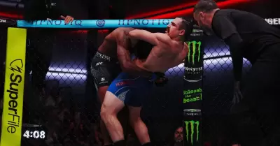 Encuentro en la UFC.