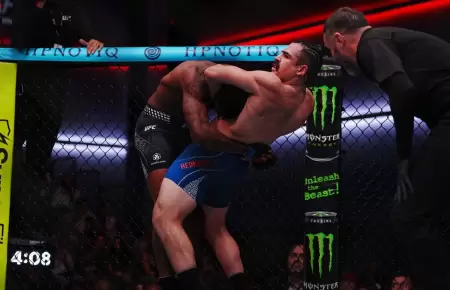 Encuentro en la UFC.