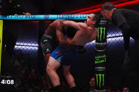 Encuentro en la UFC.