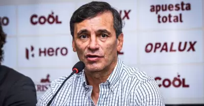 El t�cnico argentino retorn� a Universitario de Deportes