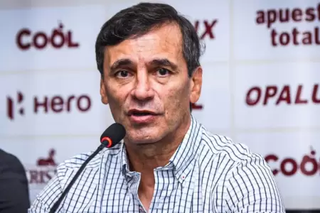 El t�cnico argentino retorn� a Universitario de Deportes