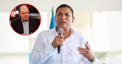 Samuel Daza califica de "reelecci�n ilegal" la candidatura de L�pez Aliaga