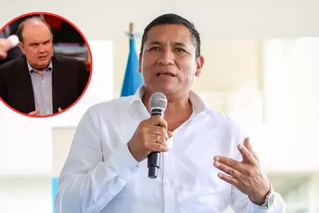Samuel Daza califica de "reelecci�n ilegal" la candidatura de L�pez Aliaga