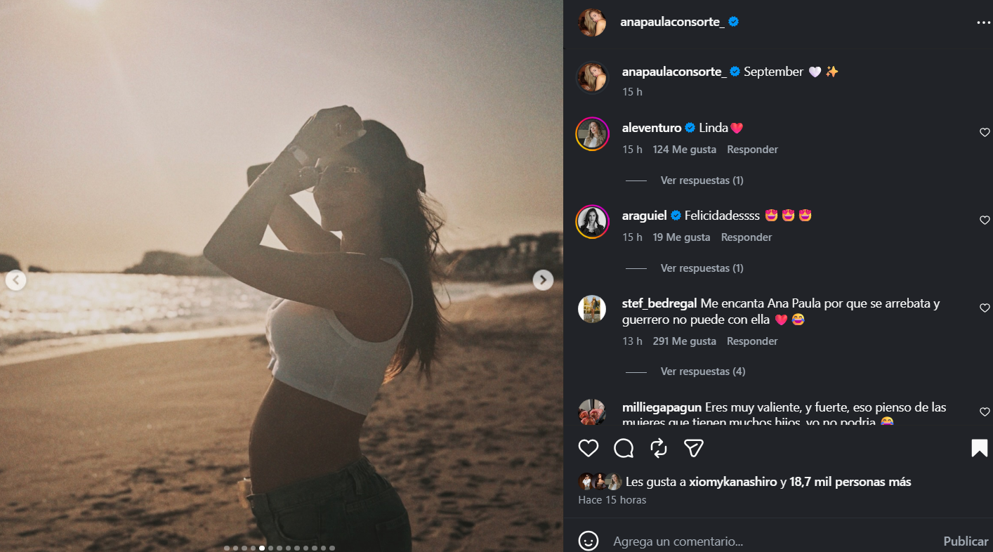 Ana Paula embarazada