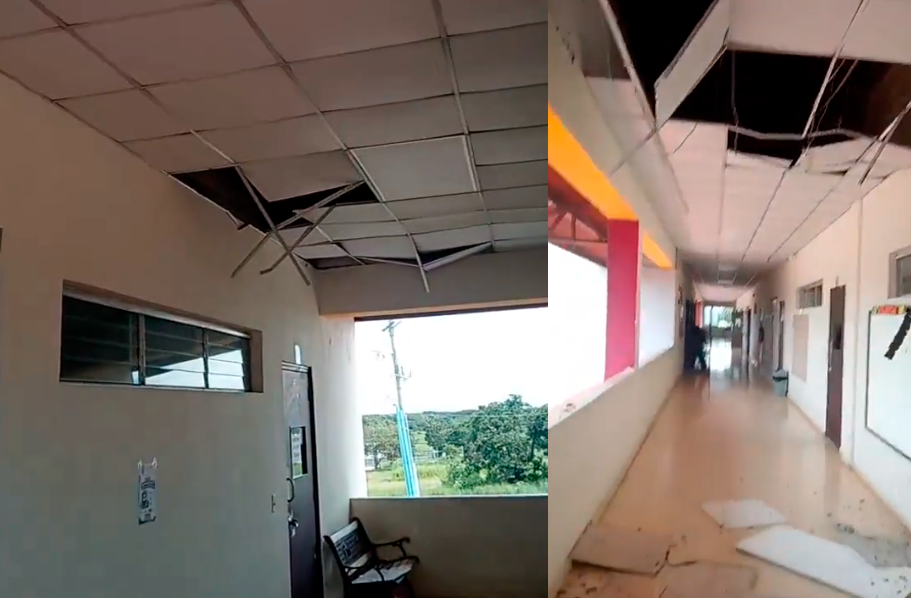 Im�genes del temblor en Panam�.