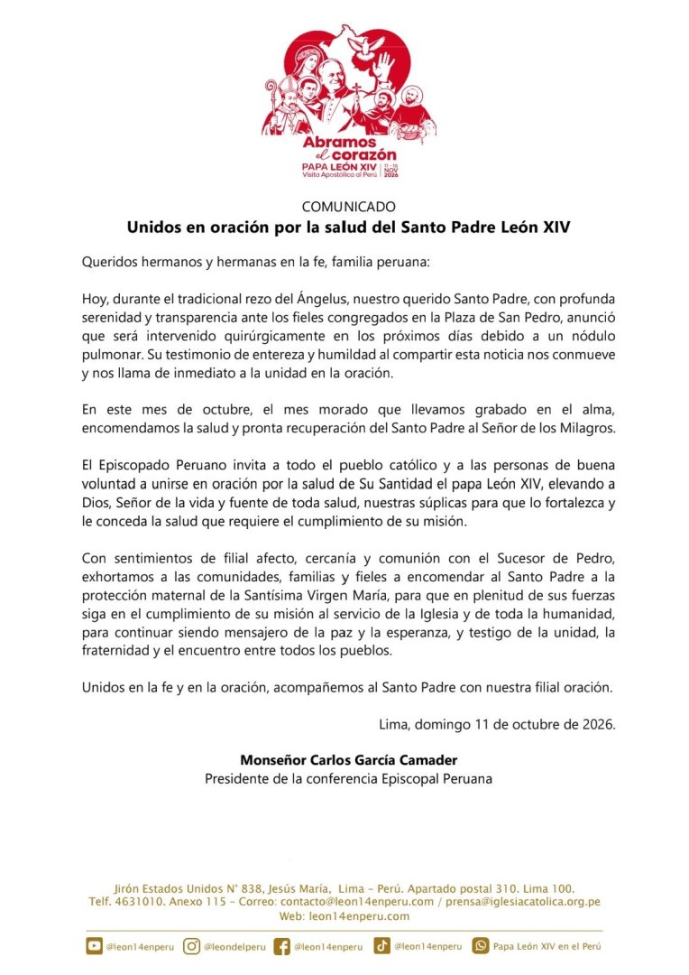 Conferencia Episcopal Peruana.
