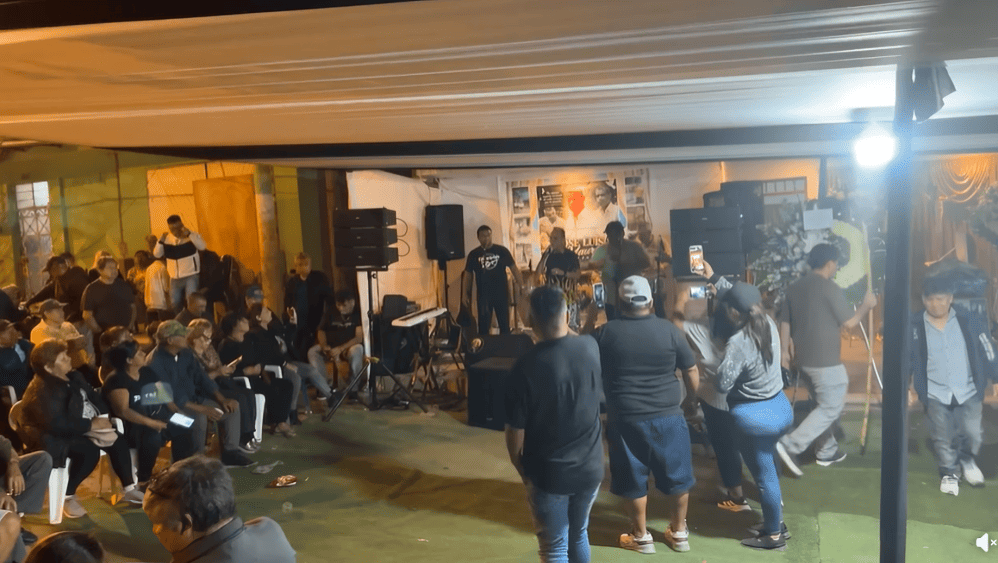 Velorio del exintegrante de la agrupación 'Los Ecos'