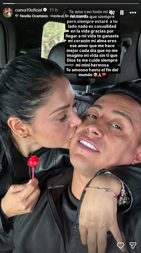 Christian Cueva reaparece en medio de polémica